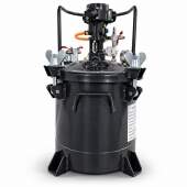 Tanque de Pintura Pneumático com Agitador 20L 6 Bar em Aço Inoxidável