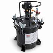 Tanque de Pintura Pneumático com Agitador 20L 6 Bar em Aço Inoxidável