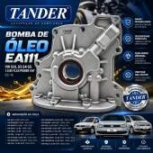 Bomba Óleo EA111 VW Gol G3 G4 G5 1.0 8v Flex Power Vht 02-16
