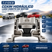 Coxim Hidráulico do Motor Lado Direito Volvo C30 S40 V50 1.8 2.0 16V 2004 2012 3M516F012CH