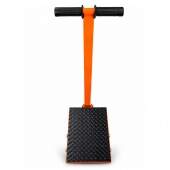 Carro Tartaruga para Movimentação de Cargas 12 Ton 360° 8 Roletes PU Barra de Direção