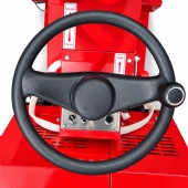 Rolo Compactador Diesel 9HP 1 Ton Assento Pé de Carneiro Vibratório 800mm