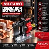 Dobrador Hidráulico 16 Toneladas para Barramento 150x8mm