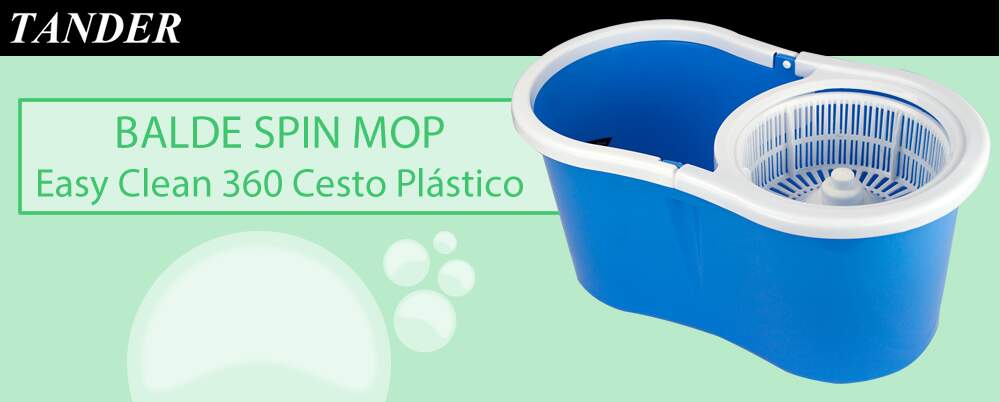 Balde Spin MOP Inox