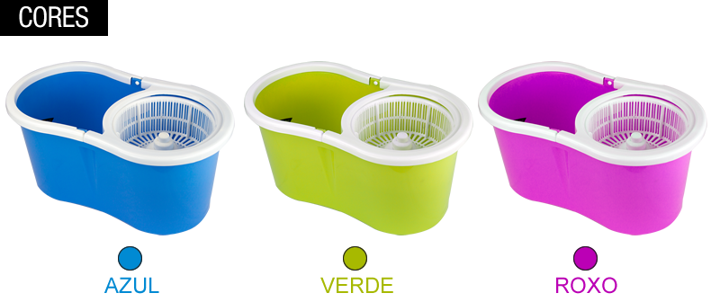 Balde Spin MOP Inox