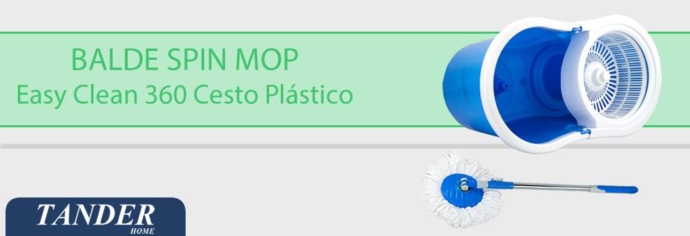 Balde Spin MOP Inox