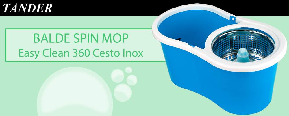 Balde Spin MOP Inox