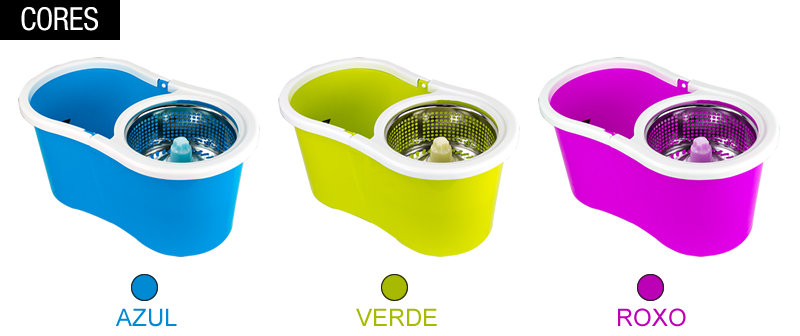 Balde Spin MOP Inox