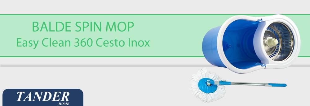 Balde Spin MOP Inox