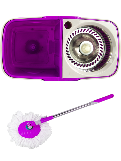 Balde Duplo Spin Easy Clean 360