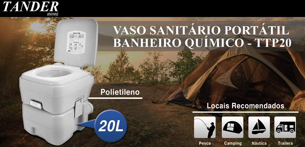 Vaso Sanitario Portatil 20 Litros
