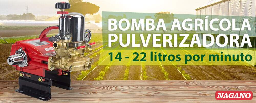 Bomba Agrícola Pulverizadora 20 - 45 Litros por Minuto - NBAP45F