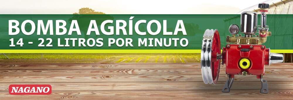 Bomba Agrícola Pulverizadora 20 - 45 Litros por Minuto - NBAP45F