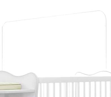 Berço com Cantoneira Doce Sonho para Bebês