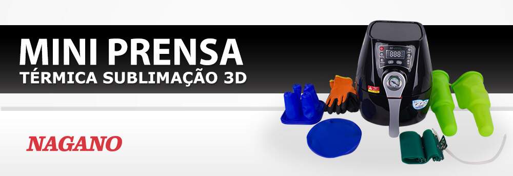 Mini Máquina de Sublimação 3d á Vácuo Mini Máquina de Sublimação 3d á Vácuo
