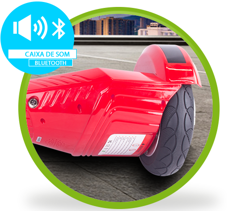 Skate Elétrico Hover Board 8 Polegadas com Bluetooth Led e Bolsa - THB031 Skate Elétrico Hover Board 8 Polegadas com Bluetooth Led e Bolsa - THB031