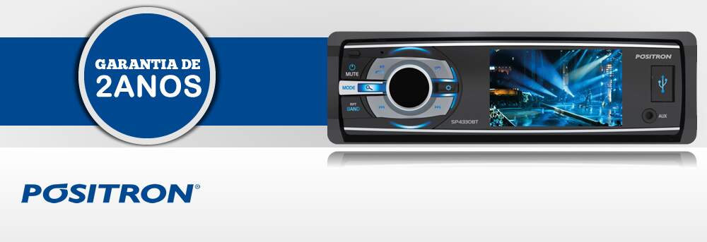 DVD Player SP4330 BT - Positron Garantia de 2 anos
