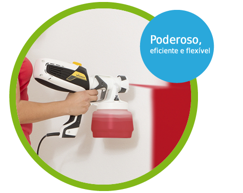 Pistola Pulverizadora Flexio I-Spray W 585 - 630w - Wagner Pistola Pulverizadora Flexio I-Spray W 585 - 630w - Wagner
