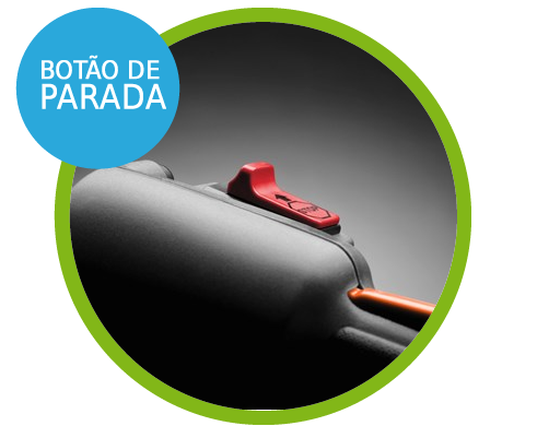 Botão de Parada Soprador de folhas à gasolina lateral 1.8 hp - 125BVX