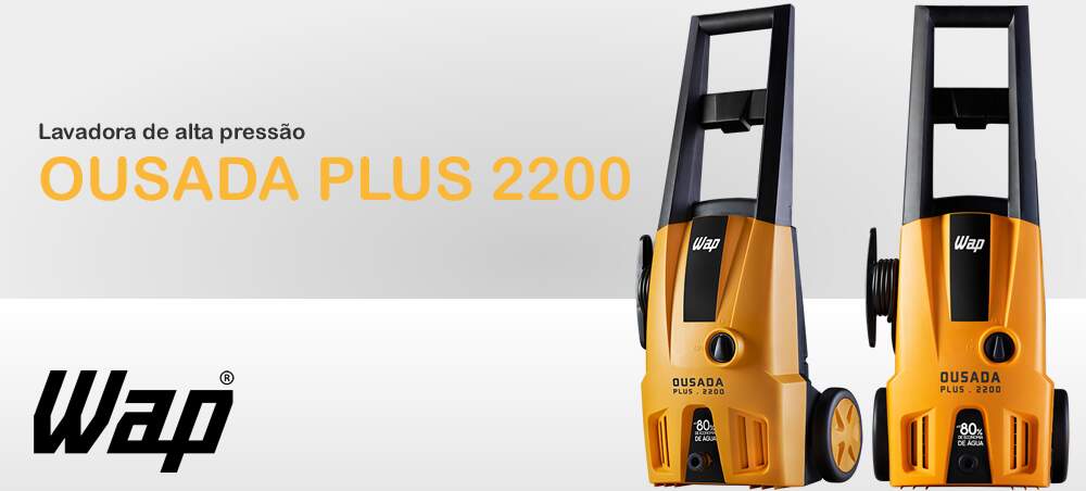 Lavadora de Alta Pressão Wap Ousada Plus 2200 60hz