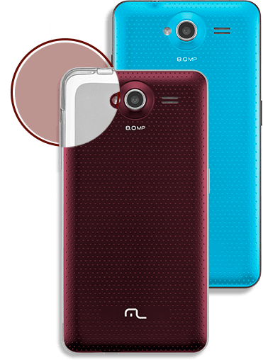 Smartphone Multilaser MS50 Colors Preto P9001