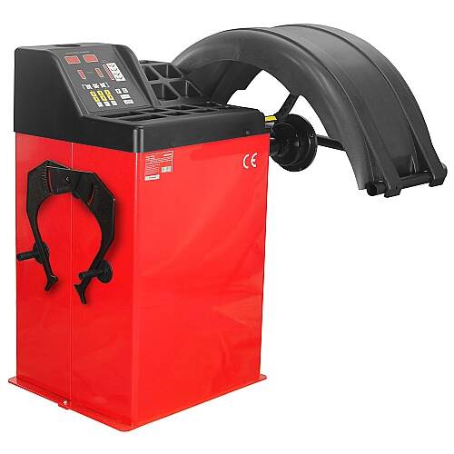 Balanceadora de Rodas 24 Pol Tela LCD 6 pol Motorizada Automática Motor 180w Diâmetro do aro 220v Monofásico - NBR220G