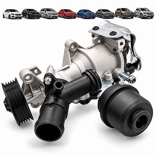 Bomba d'Água Completa Mercedes-Benz A200 A250 B200 CLA180 CLA200 CLA250 GLA200 GLA250 – 2702000801