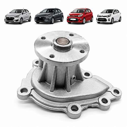 Bomba D'Água Hyundai HB20 1.0 12V 3 Cilindros 2011 a 2020 2510004010