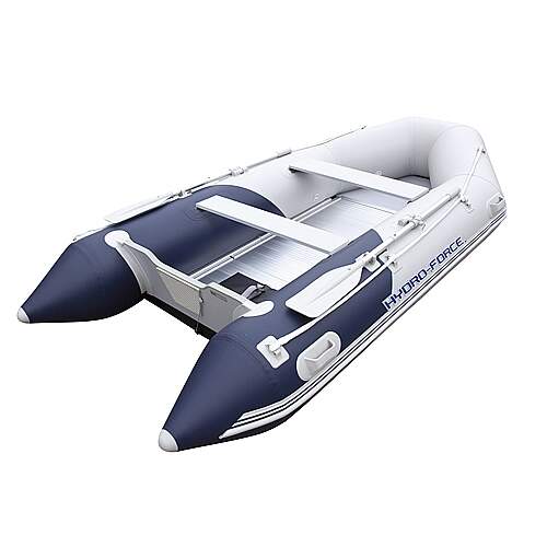 Bote Inflável Hydro-Force 4 Pessoas Mirovia PRO 3.30m x 1.62m x 44cm 2 Remos Bomba de Ar