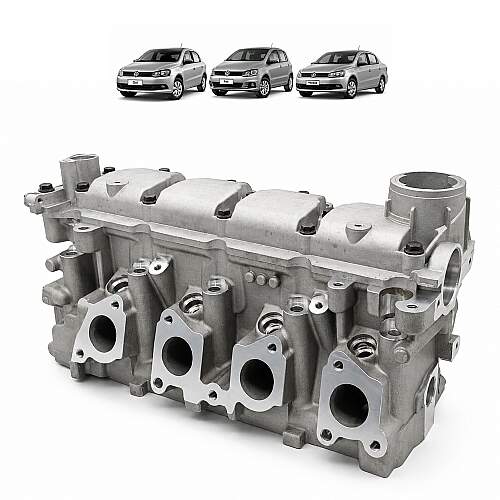Cabeçote Motor P/ Gol Fox Voyage EA111 1.6 8V Alumínio 2008 a 2016