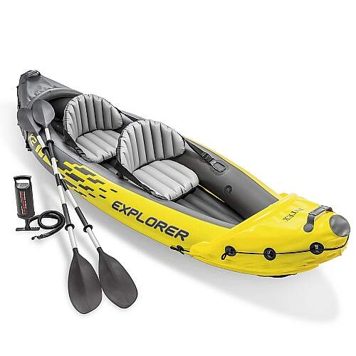 Caiaque Explorer K2 312x91x51 cm Bomba de Enchimento