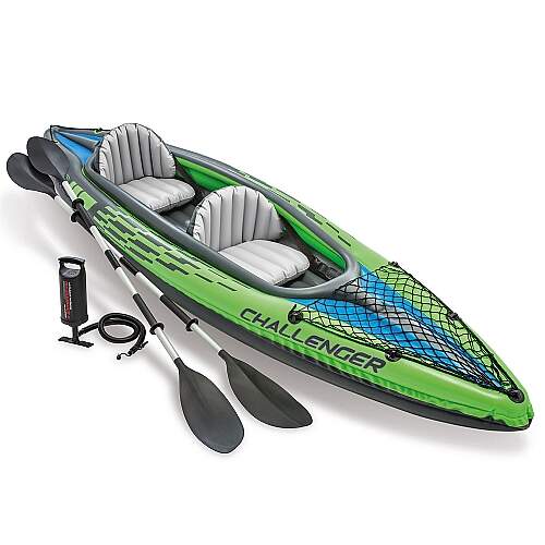 Caiaque K2 Challenger 351 x 79 x 41cm com Remo de Alumínio