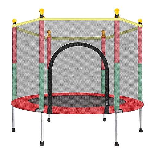 Cama Elástica 140cm com Rede de Proteção