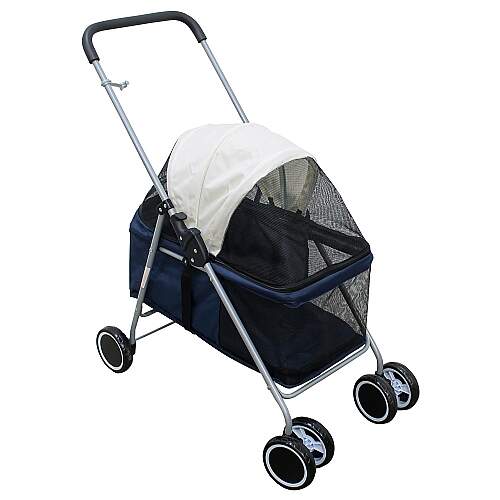 Carrinho de Passeio Pet para Cães e Gatos