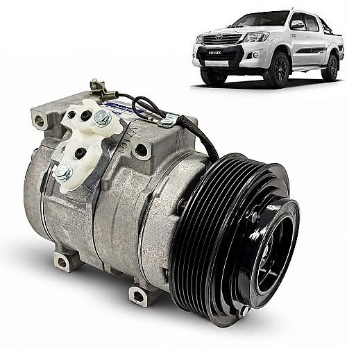 Compressor de Ar Toyota Hilux Sw4 3.0 2005 até 2015 Magnum NXM NH TM