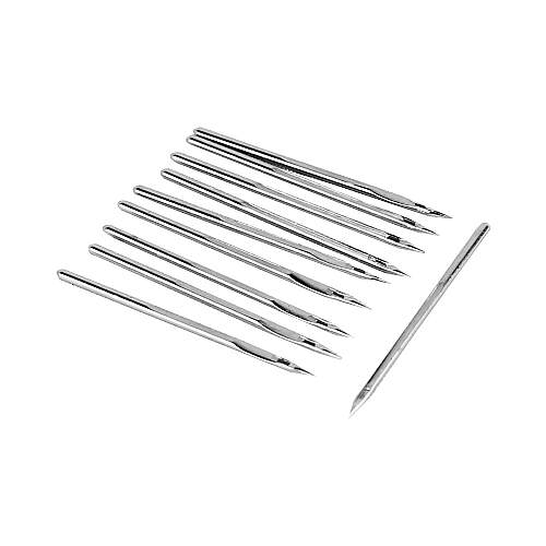 Conjunto com 10 Agulhas para Máquina para Costurar e Fechar Boca de Sacaria 90W 60hz - TMCS90