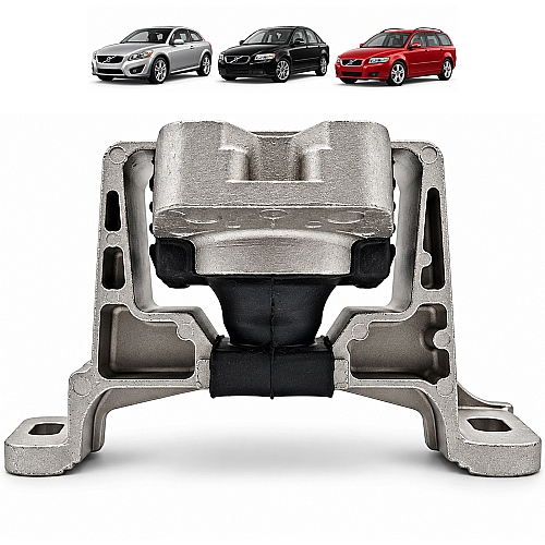 Coxim Hidráulico do Motor Lado Direito Volvo C30 S40 V50 1.8 2.0 16V 2004 2012 3M516F012CH