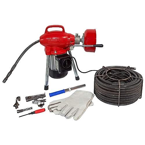 Desentupidora Elétrica 20M 20-120MM 390W para Tubos
