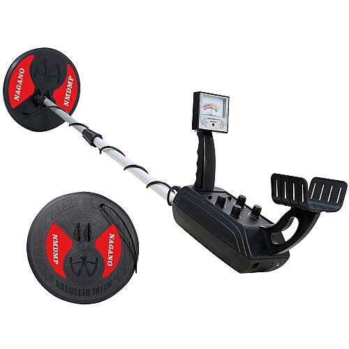 Detector de Metais Profissional 2 Bobinas 3,5m Ouro Prata Cobre