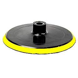 Disco de Borracha com Velcro para Politriz