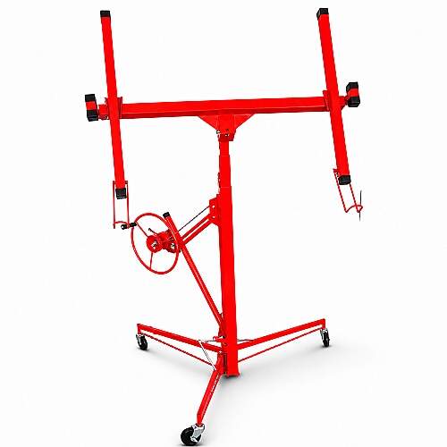 Elevador Compacto Placas Drywall Gesso 3,35m Suporte Inclinável