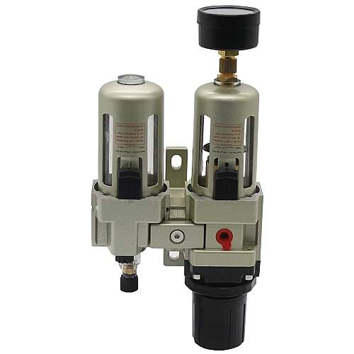 Filtro de Ar 3/8 Regulador Lubrificador Manômetro Compressor