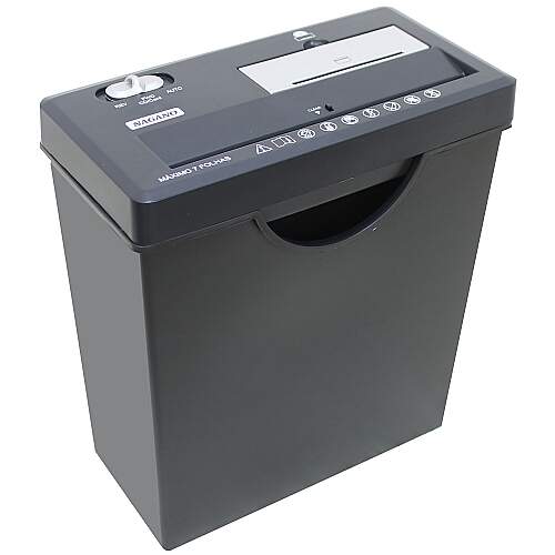 Trituradora Fragmentadora Picota Papel Cd/dvd Cartão até 6 Folhas com Cesto