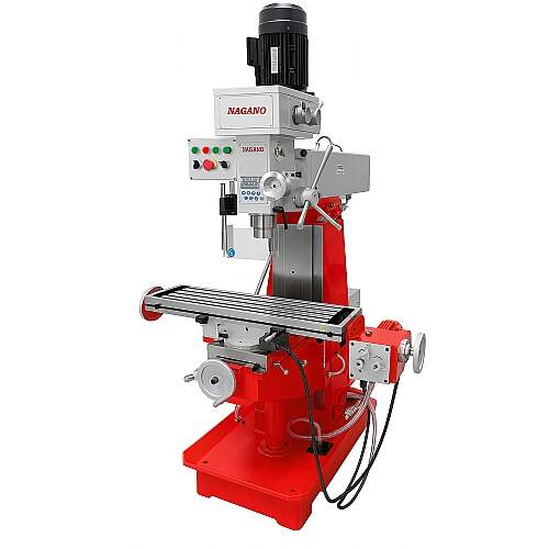 Furadeira Fresadora Industrial 380V Trifásica Metalurgia Usinagem 2,23m
