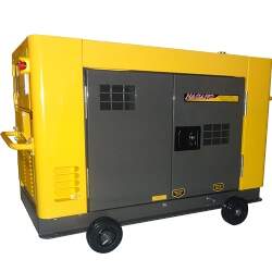 Gerador de Energia a Diesel 12.65 kva refrigerado a água Silenciado 110/220v- NDE12STA3
