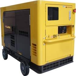 Gerador de Energia a Diesel 21 kVA 220/380 V partida elétrica Silenciado - NDE19STA3D