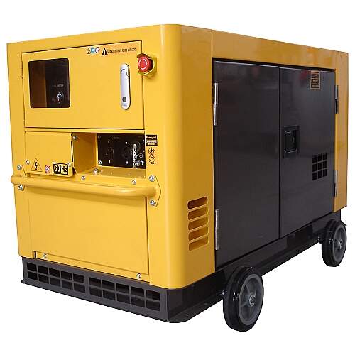 Gerador a Diesel Monofásico 15kVA Partida Elétrica Silenciado 220v - ND16STA