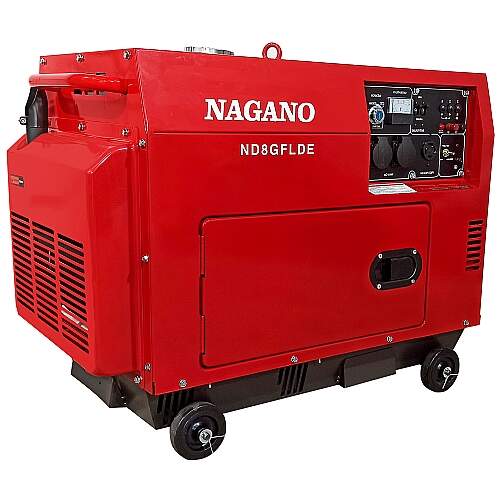 Gerador de Energia 10kva Diesel Partida Elétrica 110v/220v Silenciado 14hp Monofásico