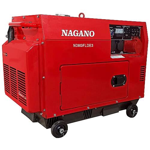 Gerador de Energia 10kva Diesel Partida Elétrica 110/220v Silenciado 14hp Trifásico