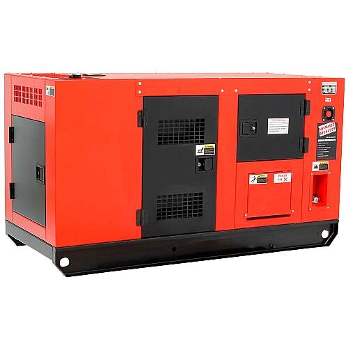 Gerador de Energia a Diesel 33kva Bifásico 110/220v Silenciado com QTA